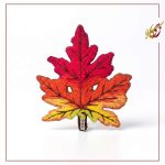 پیکسل گلدوزی برگ پاییزی
