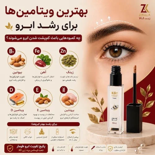 چه کمبودهایی باعث کم_پشت شدن ابرو می_شوند؟