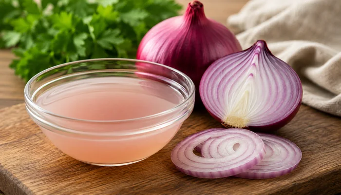 آب پیاز برای رشد ریش